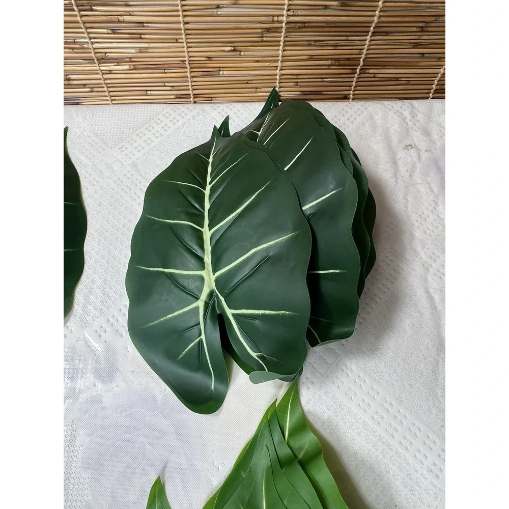 Taro Artificial Plant 24 Leaves 9
